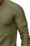 Men's Plus Size Round Neck Long Sleeve T-Shirt - Trendsi - Flyclothing LLC