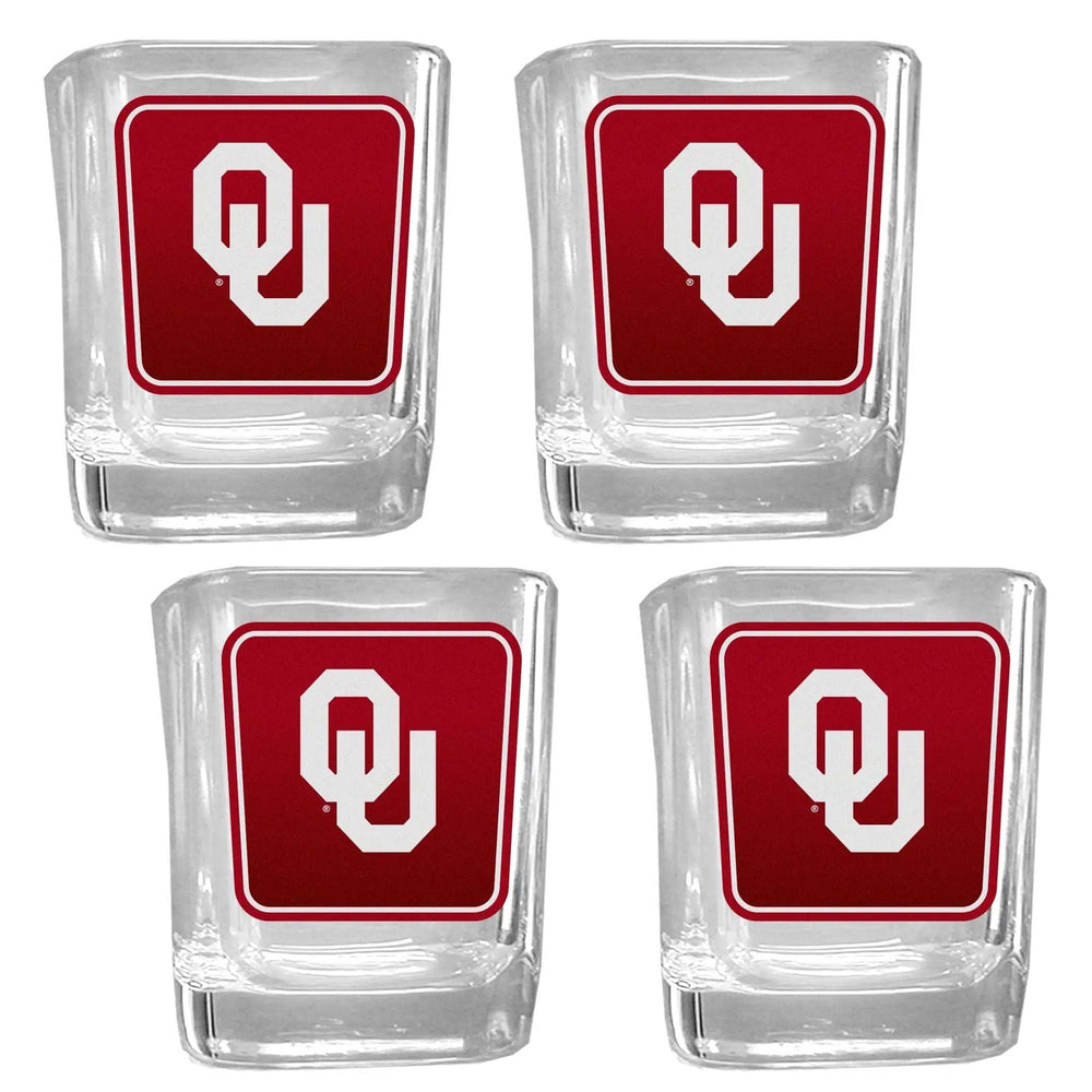 Oklahoma Sooners Team Shot Glass 4 pk - Oklahoma Sooners - Flyclothing LLC