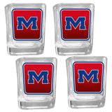 Mississippi Rebels Team Shot Glass 4 pk - Mississippi Rebels - Flyclothing LLC