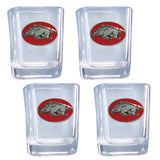 Arkansas Razorbacks Shot Glass, 4 pk - Arkansas Razorbacks - Flyclothing LLC