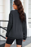 Sequin Nutcracker Round Neck Long Sleeve Sweatshirt - Trendsi - Flyclothing LLC