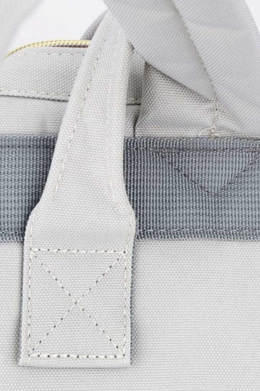 Himawari Contrast Waterproof Canvas Backpack Bag with Side Pockets - Trendsi - Flyclothing LLC