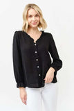 And The Why Polka Dot Ruffle Detailed Blouse Top - Trendsi - Flyclothing LLC