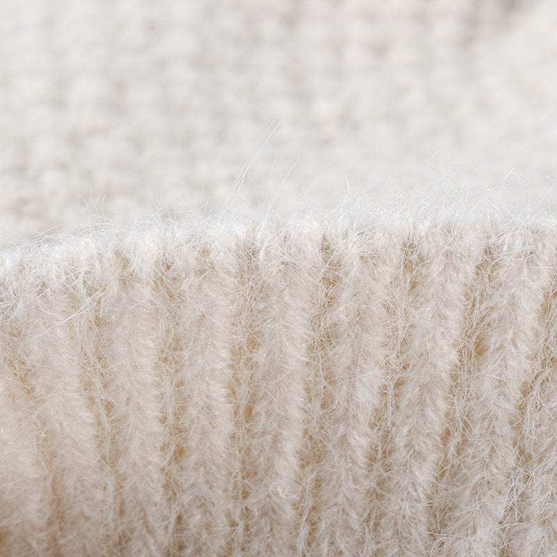 Thermal Bow Knit Hat with Pompom - Trendsi - Flyclothing LLC