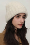 Solid Color Thermal Knit Hat - Trendsi - Flyclothing LLC