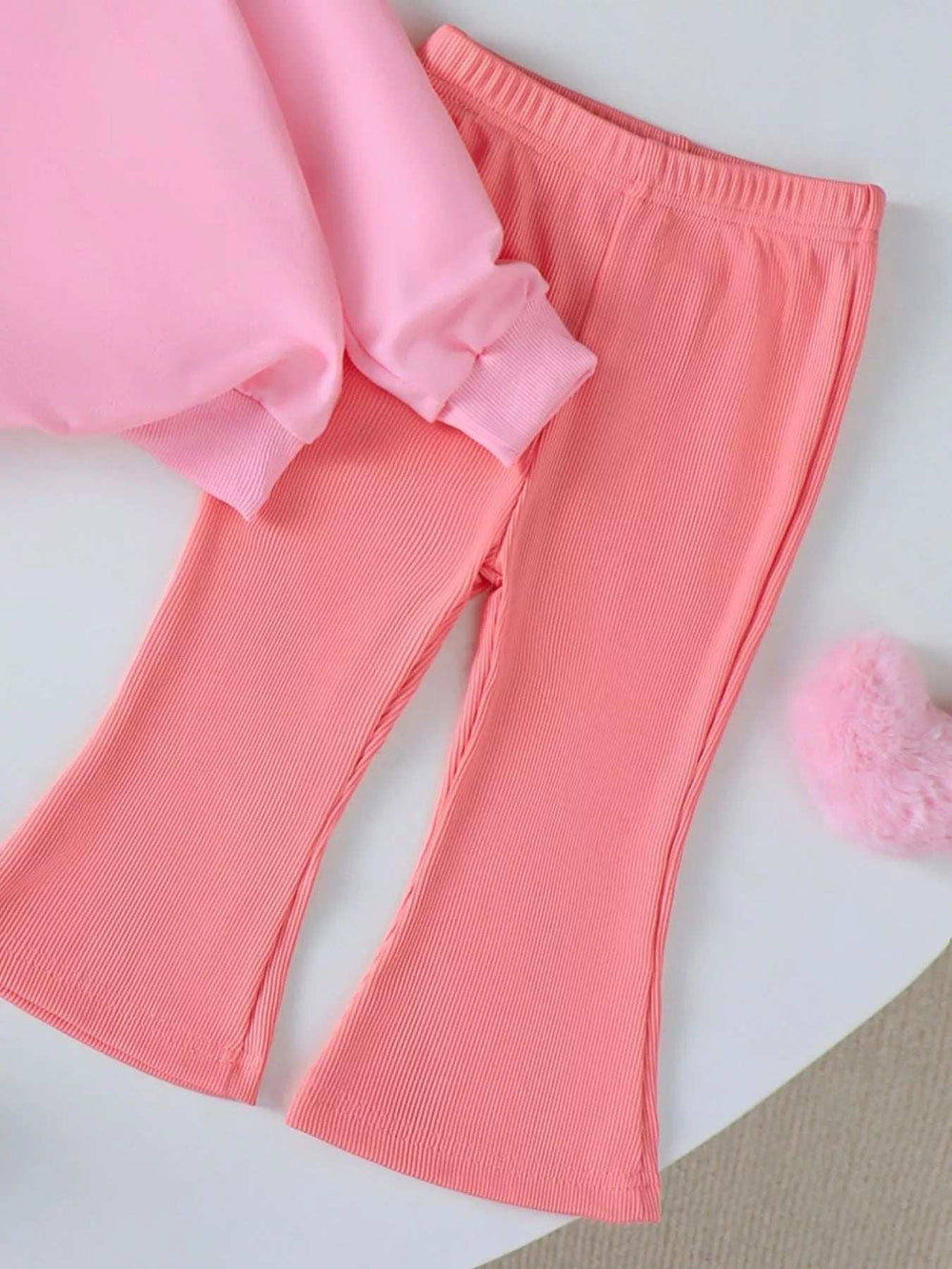 Children's Halloween Graphic Sweatshirt and Flare Pants Set - Trendsi - Flyclothing LLC
