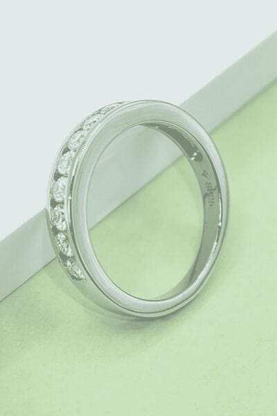 Moissanite 925 Sterling Silver Ring - Trendsi - Flyclothing LLC