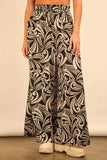 VERY J Printed Wide Leg Pants - Trendsi - Flyclothing LLC