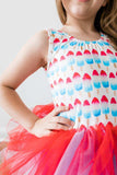 SALE Red, White & Cute Tank Tutu Leotard - Mila & Rose ® - Flyclothing LLC
