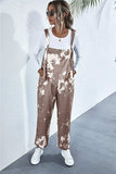 Pocketed Tie-Dye Wide Strap Overalls - Trendsi - Flyclothing LLC