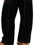 Drawstring Wide Leg Pants - Trendsi - Flyclothing LLC
