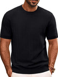 Men's Full Size Round Neck Short Sleeve T-Shirt Plus Size - Trendsi - Flyclothing LLC