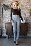 Heimish Full Size Plaid Flare Pants with Wide Waist Band Plus Size - Trendsi - Flyclothing LLC