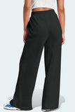 Drawstring Wide Leg Active Pants - Trendsi - Flyclothing LLC