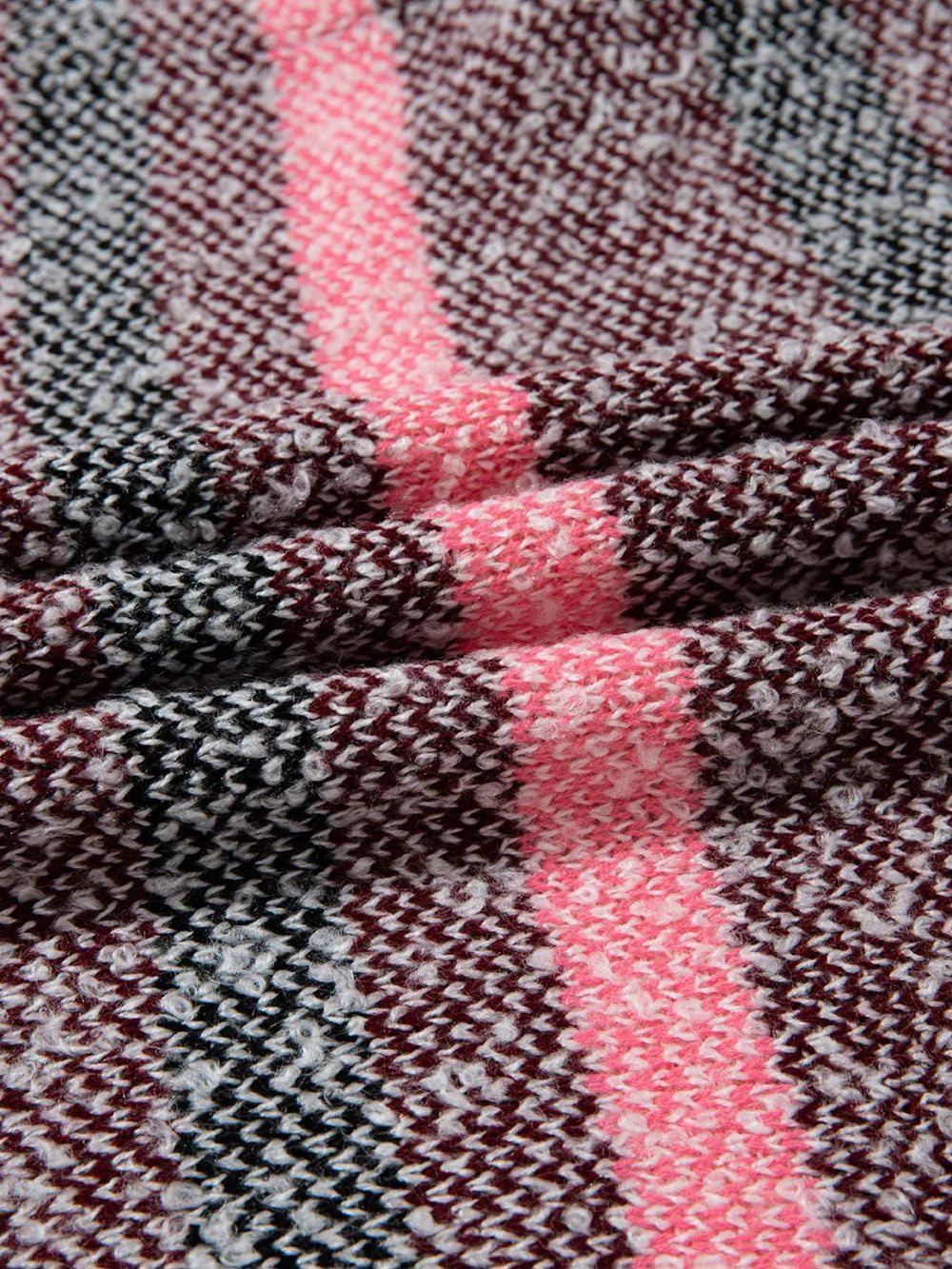 Color Block Striped Side Slit Open Front Cardigan - Trendsi - Flyclothing LLC