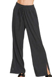 Zenana Linen Drawstring Pants - Trendsi - Flyclothing LLC