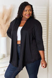 Culture Code Full Size Open Front Cardigan - Trendsi - Flyclothing LLC