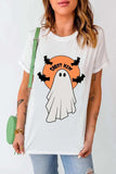 Full Size Ghost Round Neck Short Sleeve T-Shirt - Trendsi - Flyclothing LLC