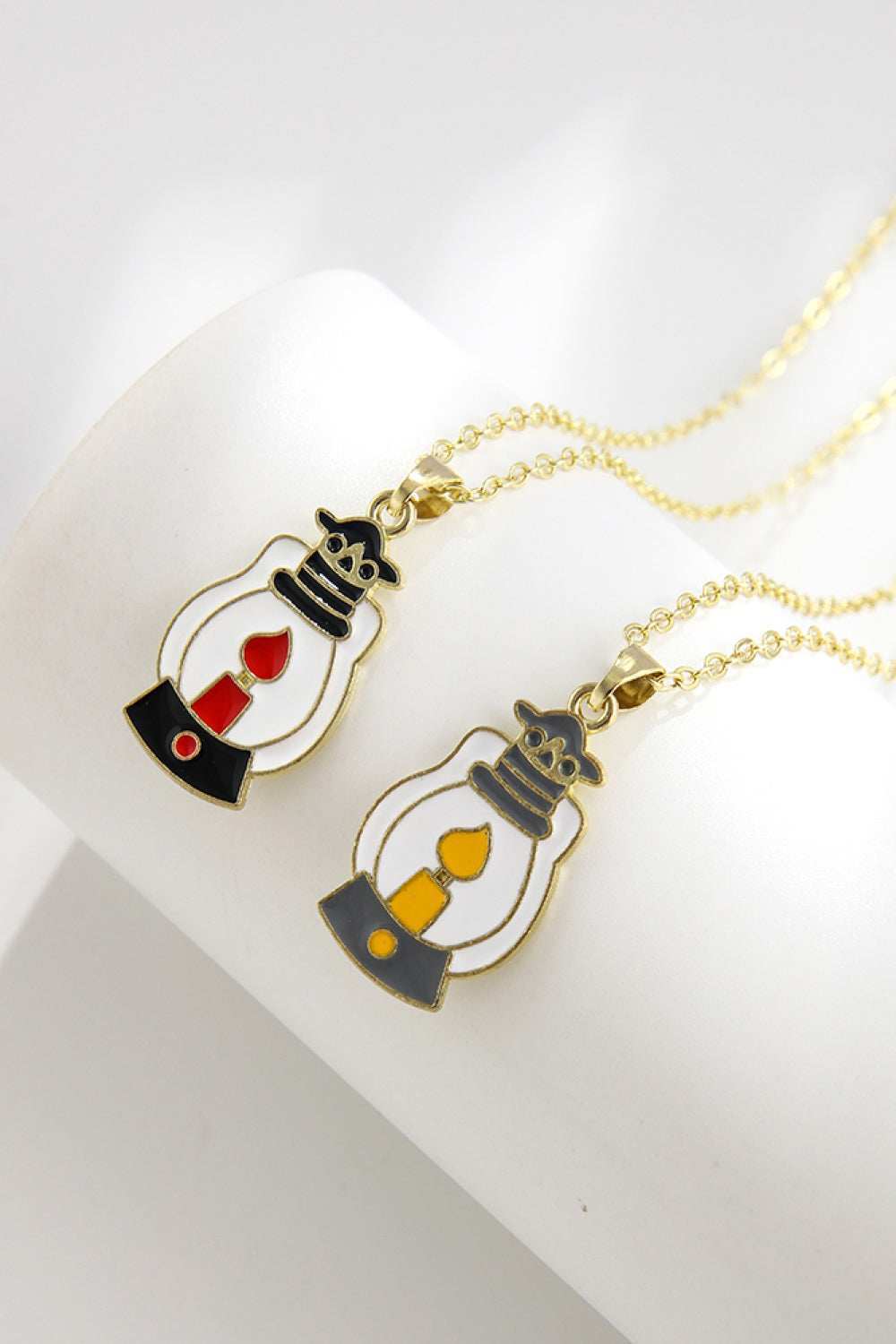 Two-Piece Halloween Theme Necklace Set - Trendsi - Flyclothing LLC
