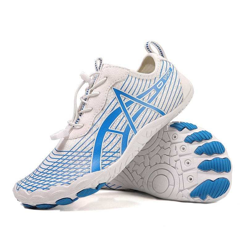 Elastic Lock Laces Mesh Breathable Hike Footwear - Trendsi - Flyclothing LLC