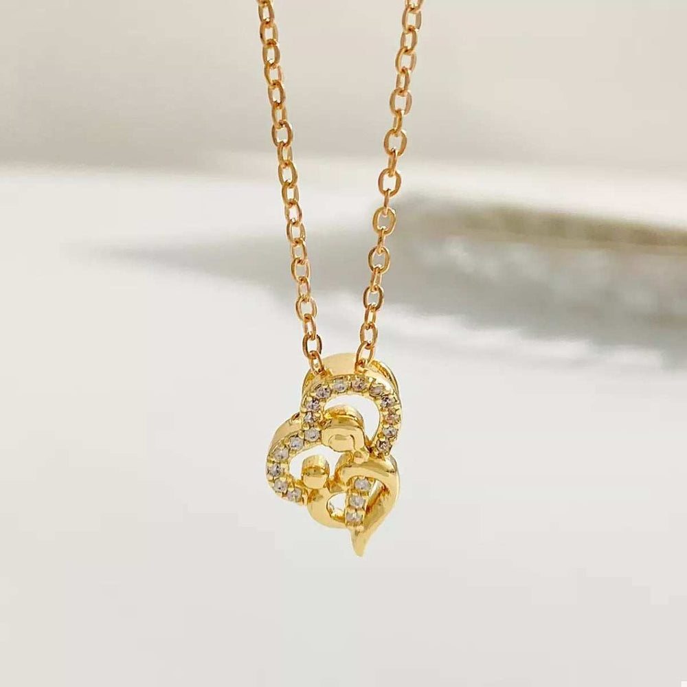 18K Gold-Plated Pendant Necklace - Trendsi - Flyclothing LLC