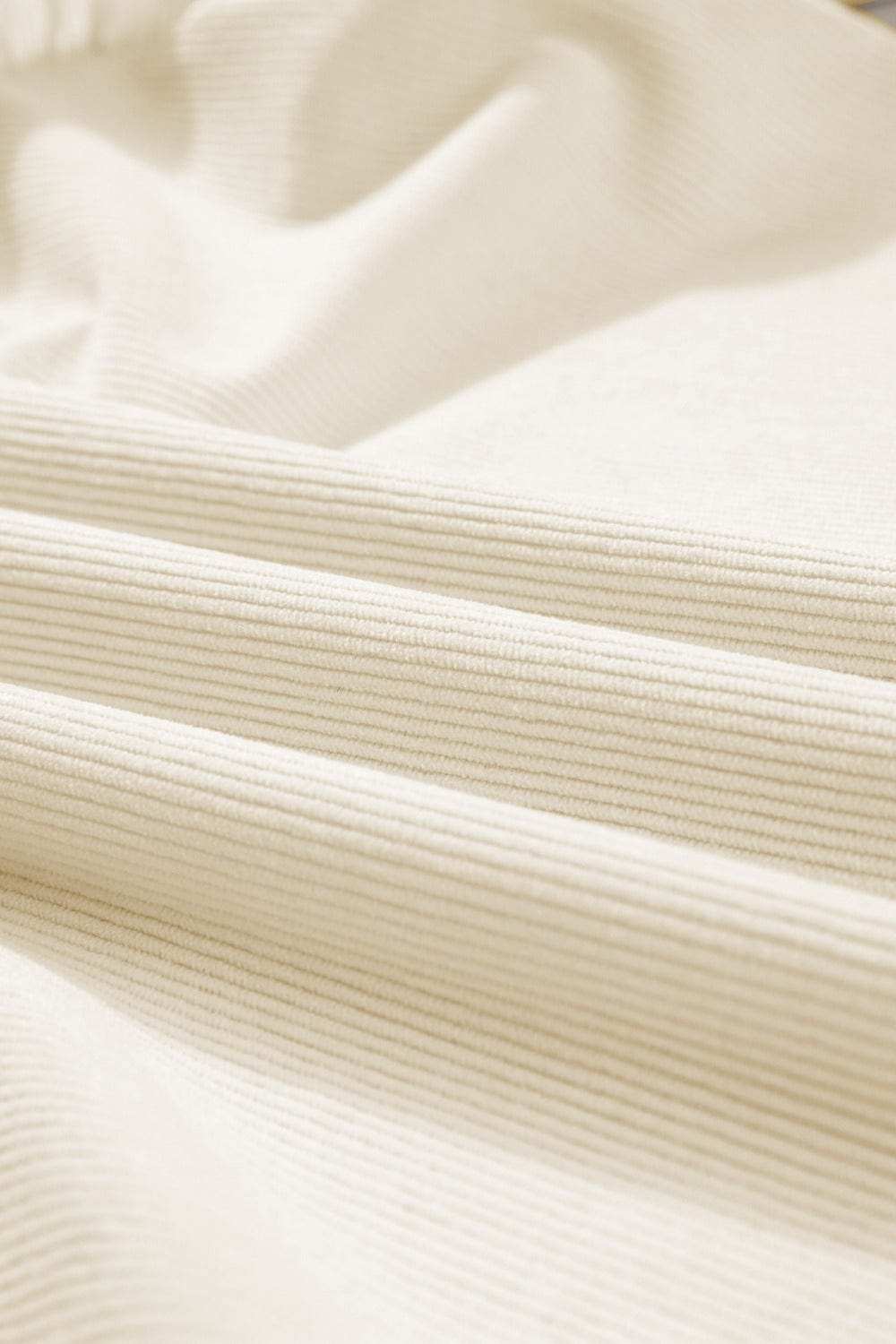 Ruffled Round Neck Flounce Sleeve Top - Trendsi - Flyclothing LLC