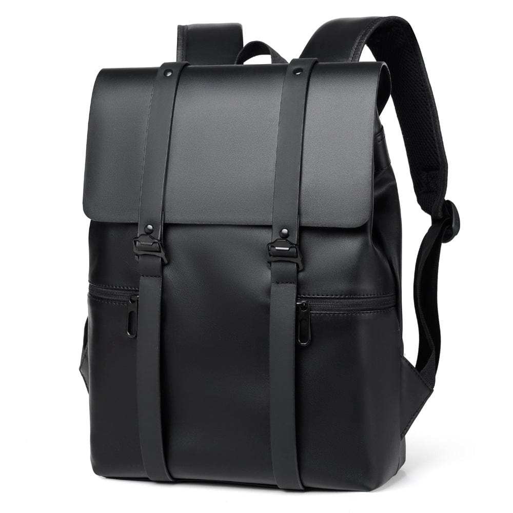 PU Leather Adjustable Strap Backpack Bag - Trendsi - Flyclothing LLC