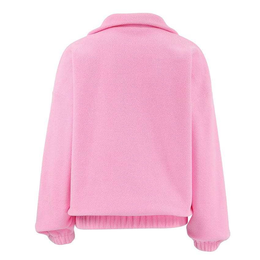 Quarter Zip Long Sleeve Sweatshirt - Trendsi - Flyclothing LLC