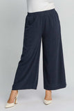 Umgee Full Size High Waisted Embellished Linen Pants Plus Size - Trendsi - Flyclothing LLC