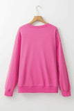 MAMA Round Neck Long Sleeve Sweatshirt - Trendsi - Flyclothing LLC