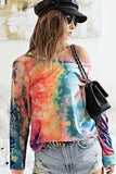 BiBi Tie Dye Soft Knit Jersey Top - Trendsi - Flyclothing LLC