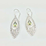 Alloy Rhinestone Cutout Earrings - Trendsi - Flyclothing LLC