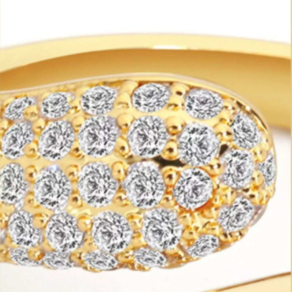 18K Gold-Plated Open Ring - Trendsi - Flyclothing LLC