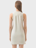 Round Neck Sleeveless Active Dress - Trendsi - Flyclothing LLC