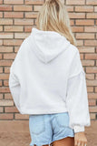 Exposed Seam Long Sleeve Hoodie - Trendsi - Flyclothing LLC