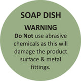 Sindri White Bathroom Set of 3 - Artisan Furniture - Flyclothing LLC