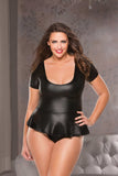 Allure Lingerie Peplum Top & G-String - Allure Lingerie - Flyclothing LLC