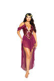 Roma Costume 2pc Wine Goddess - Roma Costume - Flyclothing LLC