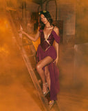 Roma Costume 2pc Wine Goddess - Roma Costume - Flyclothing LLC