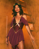 Roma Costume 2pc Wine Goddess - Roma Costume - Flyclothing LLC