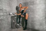 Roma Costume 4pc Kinky Maid - Roma Costume - Flyclothing LLC