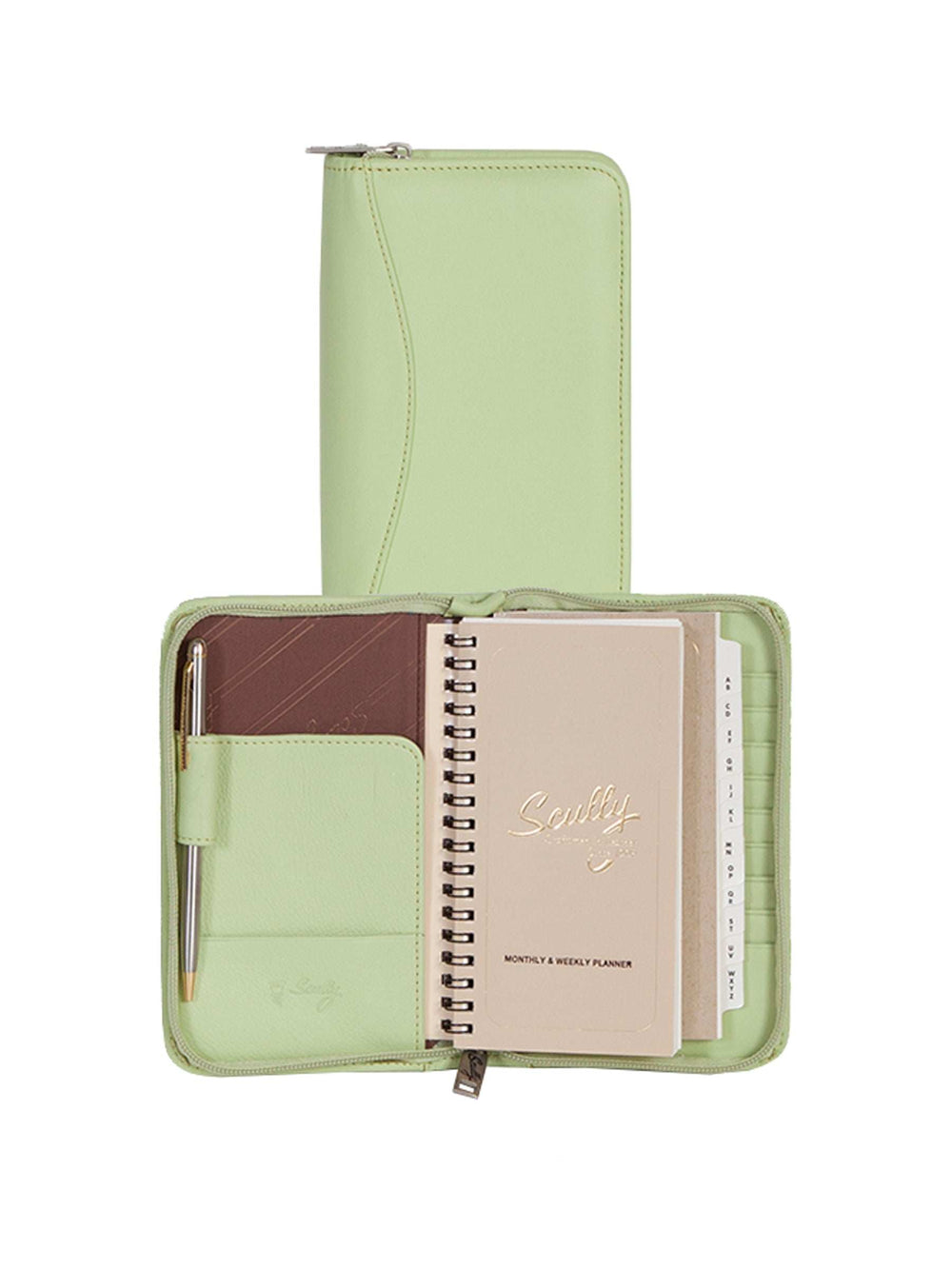 Scully Leather zip pocket planner - Scully Leather - Flyclothing LLC