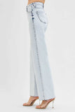 RISEN Full Size High Rise Wide Leg Jeans Plus Size - Trendsi - Flyclothing LLC