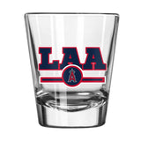 Los Angeles Angels 2oz Letterman Shot Glass - Logo Brands - Flyclothing LLC