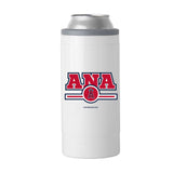 Los Angeles Angels Letterman 12 oz Slim Can Coolie - Logo Brands - Flyclothing LLC