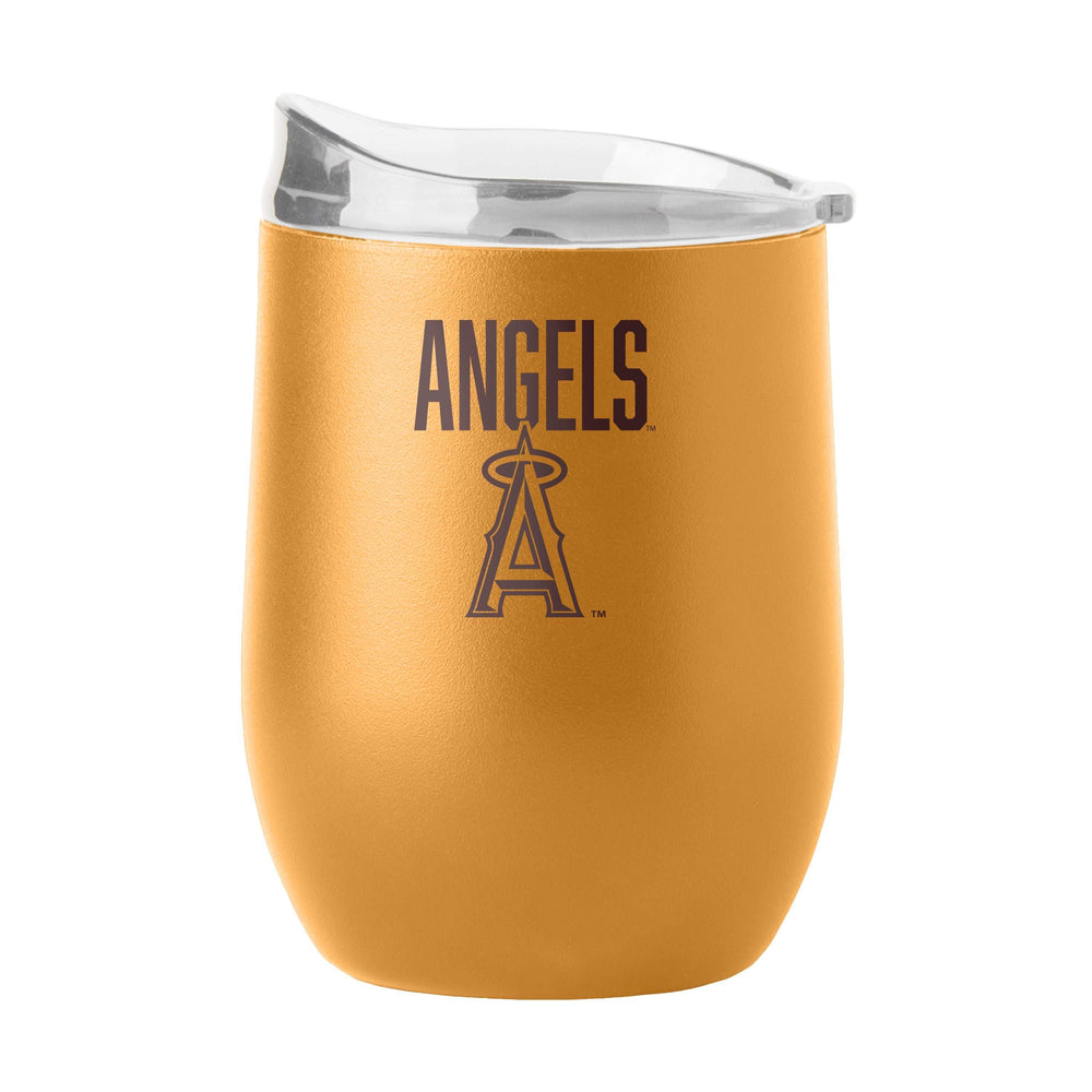 LA Angels 16oz Huddle Powder Coat Curved Beverage - Logo Brands - Flyclothing LLC