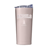 LA Angels 20oz Stencil Powder Coat Tumbler - Logo Brands - Flyclothing LLC