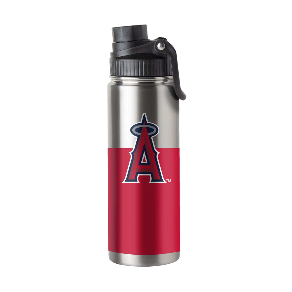 LA Angels 21oz Colorblock Twist Top Water Bottle - Logo Brands - Flyclothing LLC