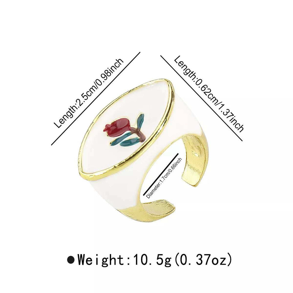 18K Gold-Plated Open Ring - Trendsi - Flyclothing LLC