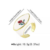 18K Gold-Plated Open Ring - Trendsi - Flyclothing LLC